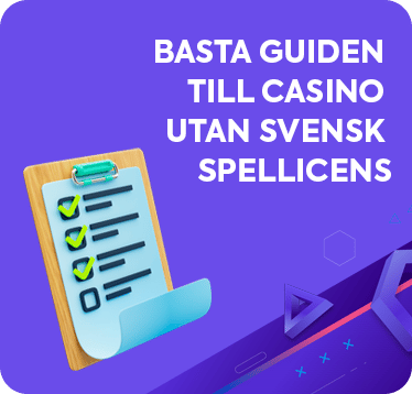 Basta guide till casino utan svensk spellicens banner